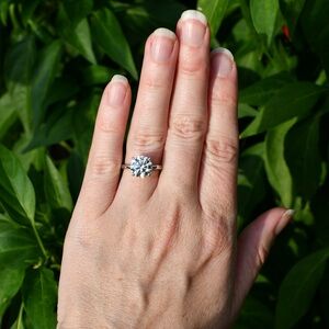 Like New—2.47 ct Lab Grown Diamond Solitaire in 18K White Gold with IGI Report